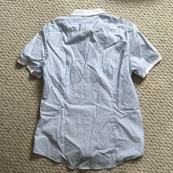 Michael Kors Button Up Short Sleeve Shirt - Picture 3 of 4